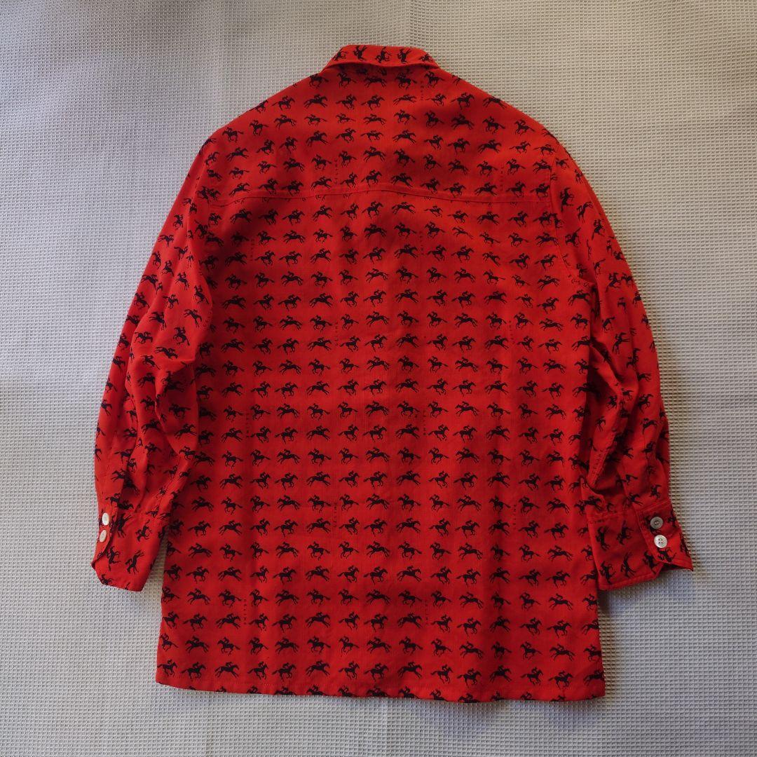 OLD CELINE horse shirts sz s