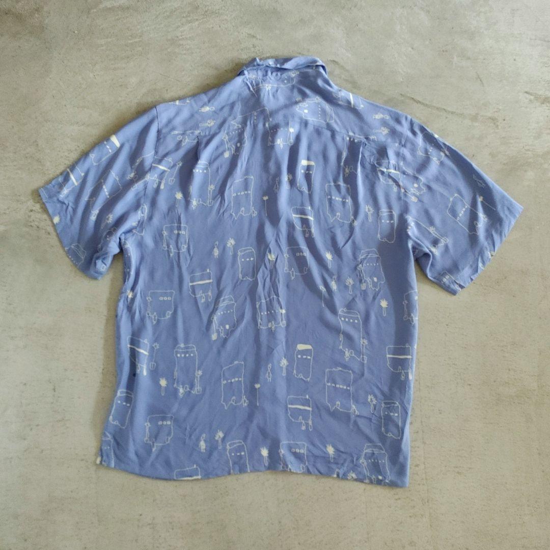 GOOUCH deadstock rayon shirts XXLレーヨンシャツ 柄シャツ 80s