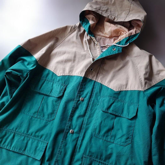 SEXTON canada 2 tone mountain parka L