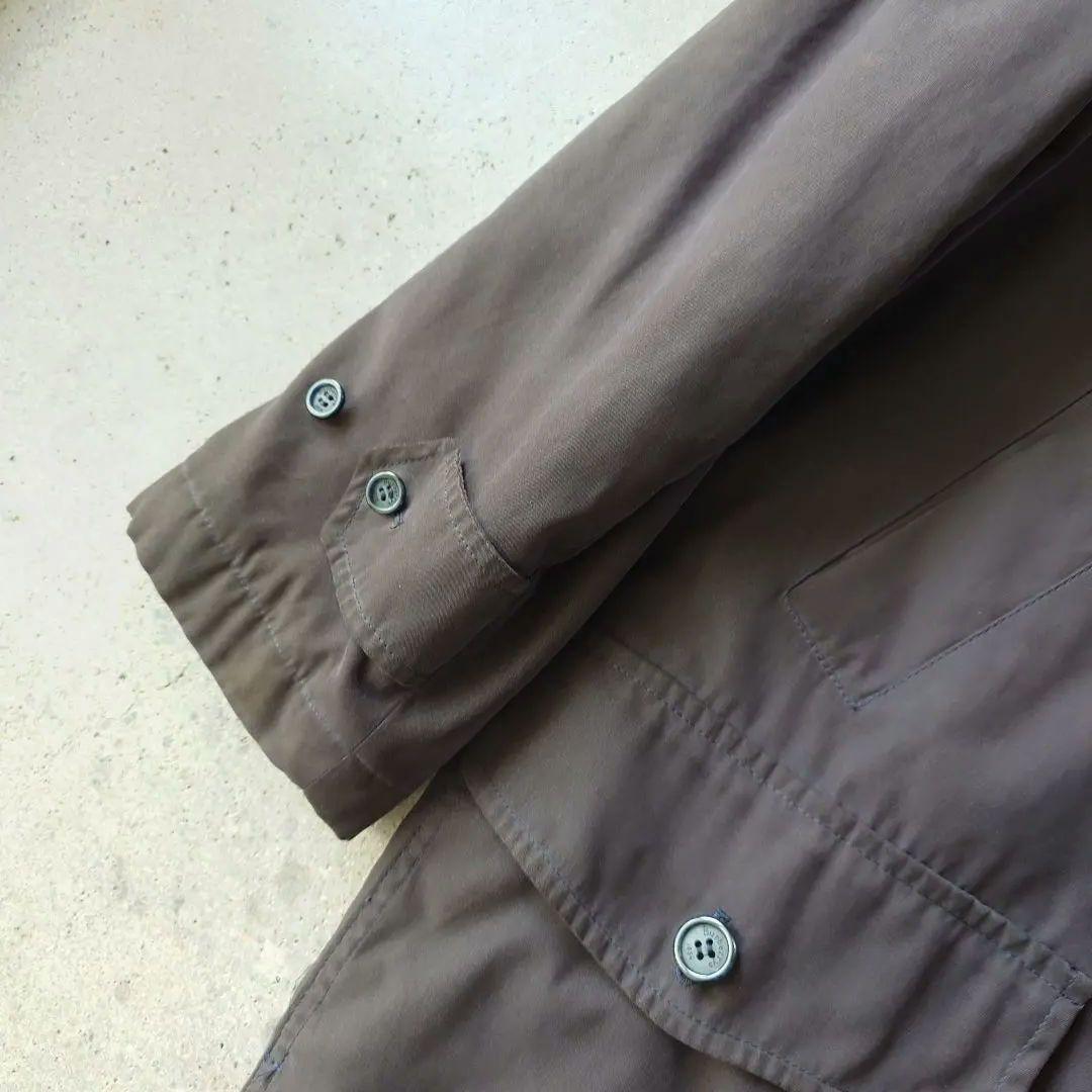BURBERRY padding NAVY trench coat M