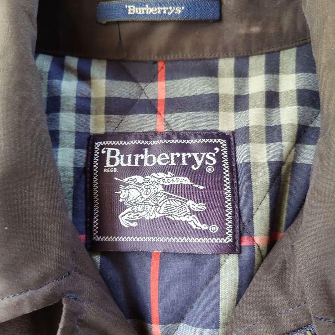 BURBERRY padding NAVY trench coat M