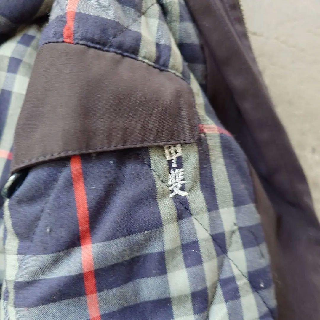 BURBERRY padding NAVY trench coat M