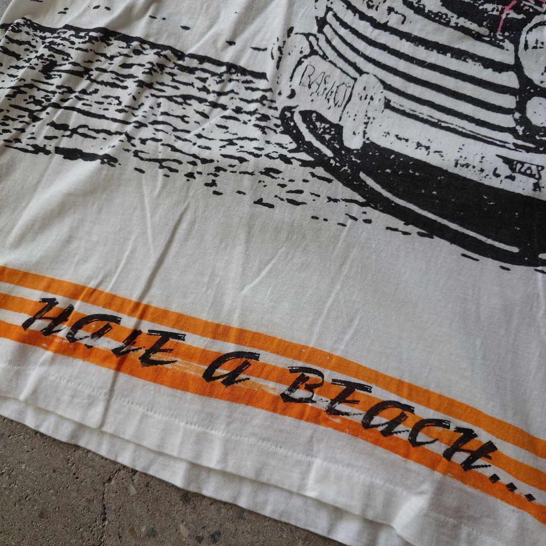 OLD surf beach allover print tee XL