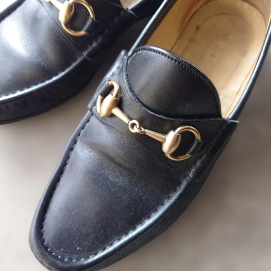 GUCCI horse bit loffer 39inch 24.0cm