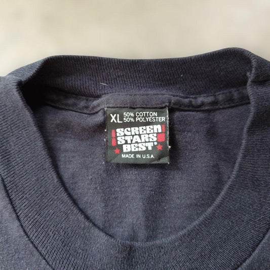 90s USA single JAZZ tee XL screenstars