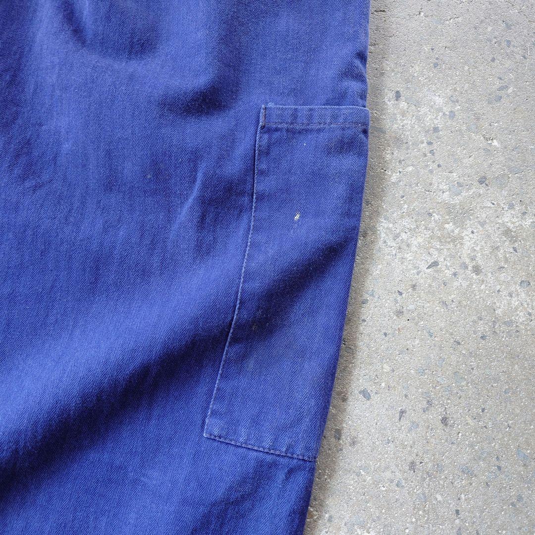 Germany 90's wide worlk pants ドイツ軍 ヘリンボーン ワークパンツ XL