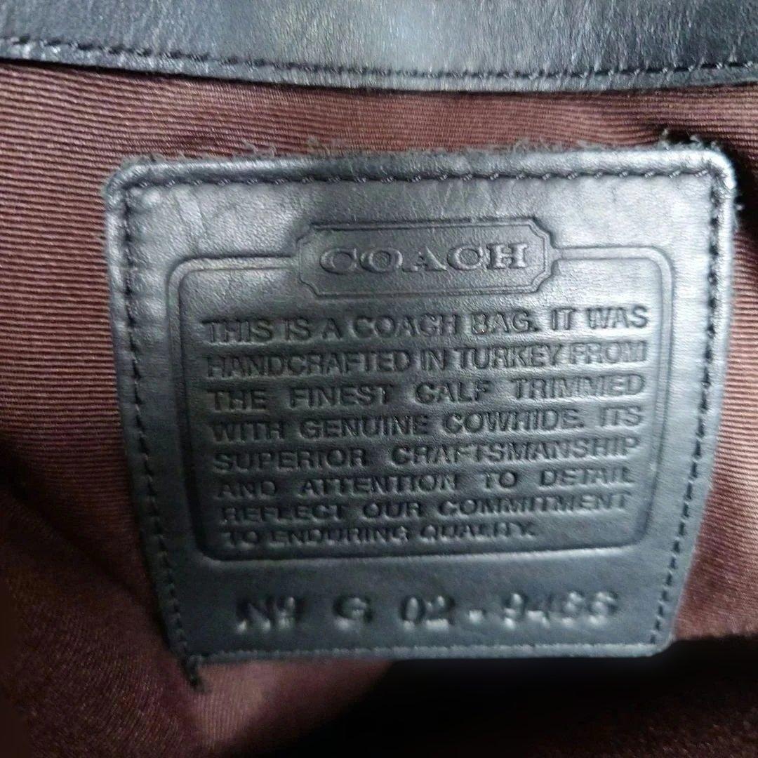 COACH leather handbag