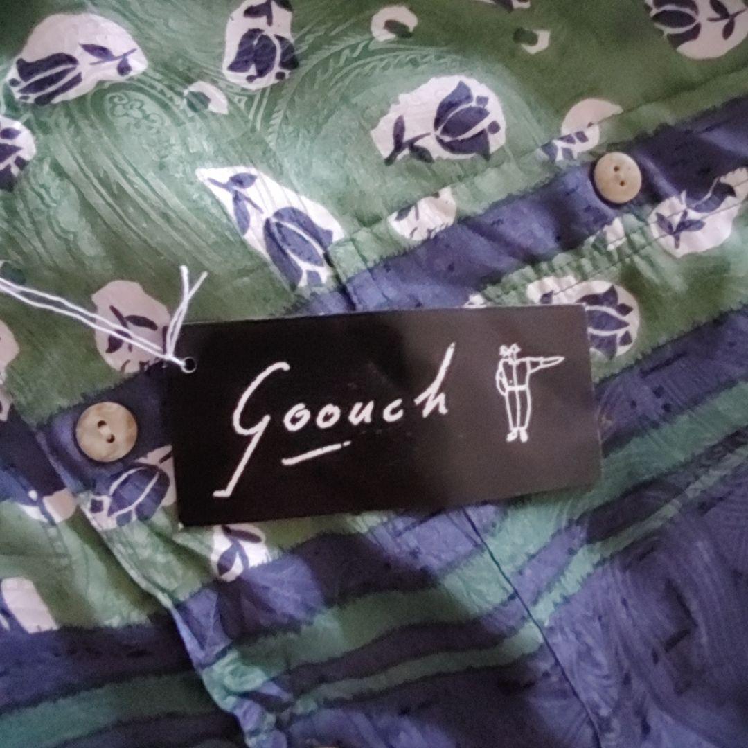 GOOUCH グーチ デッドストック シルクシャツ  柄シャツ