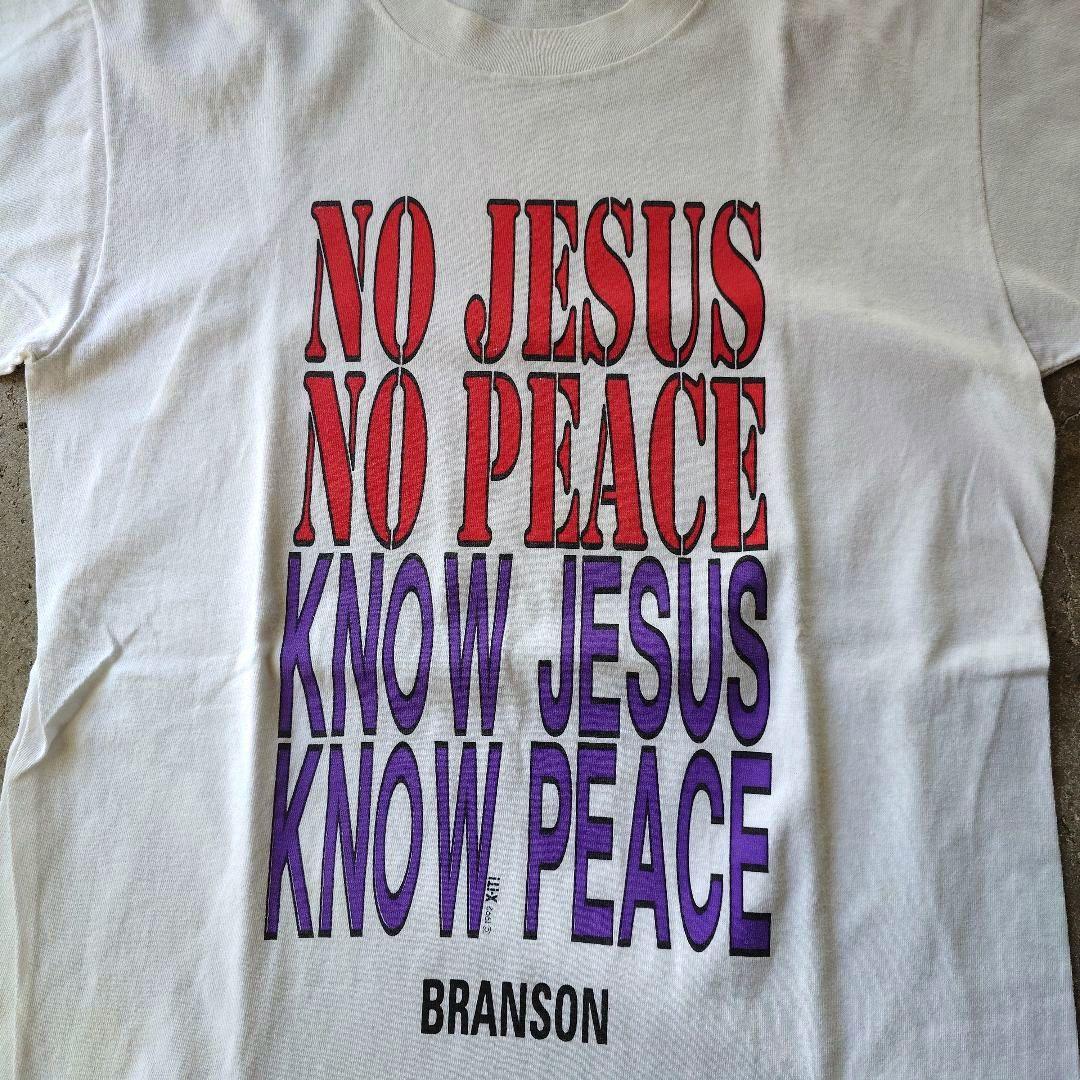 90's single Message tee M