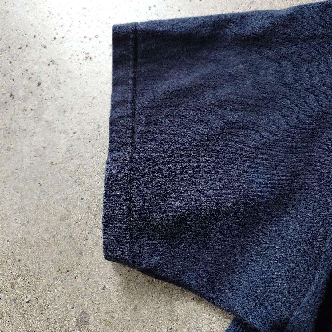 Used print tee fade black logo L