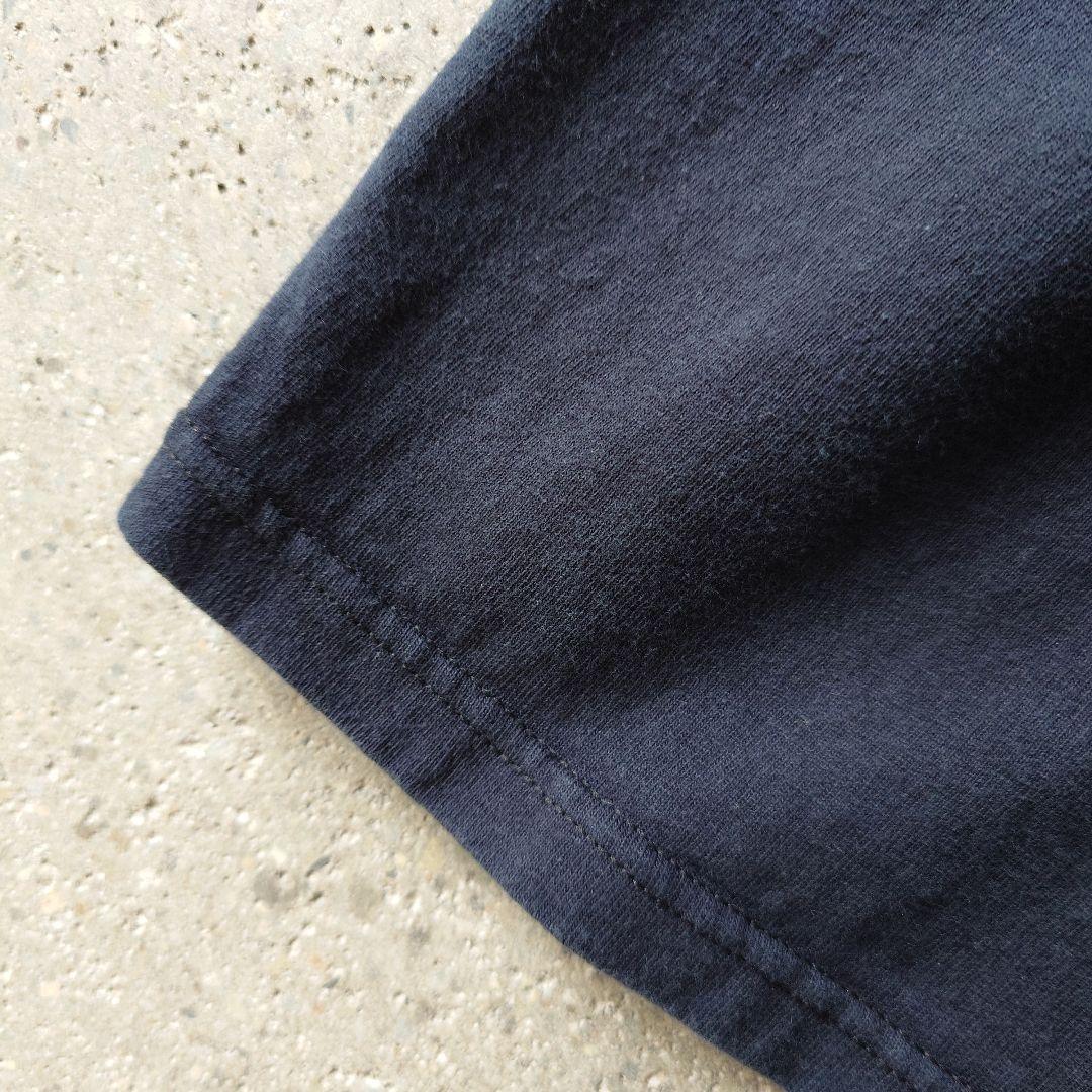 Used print tee fade black logo L