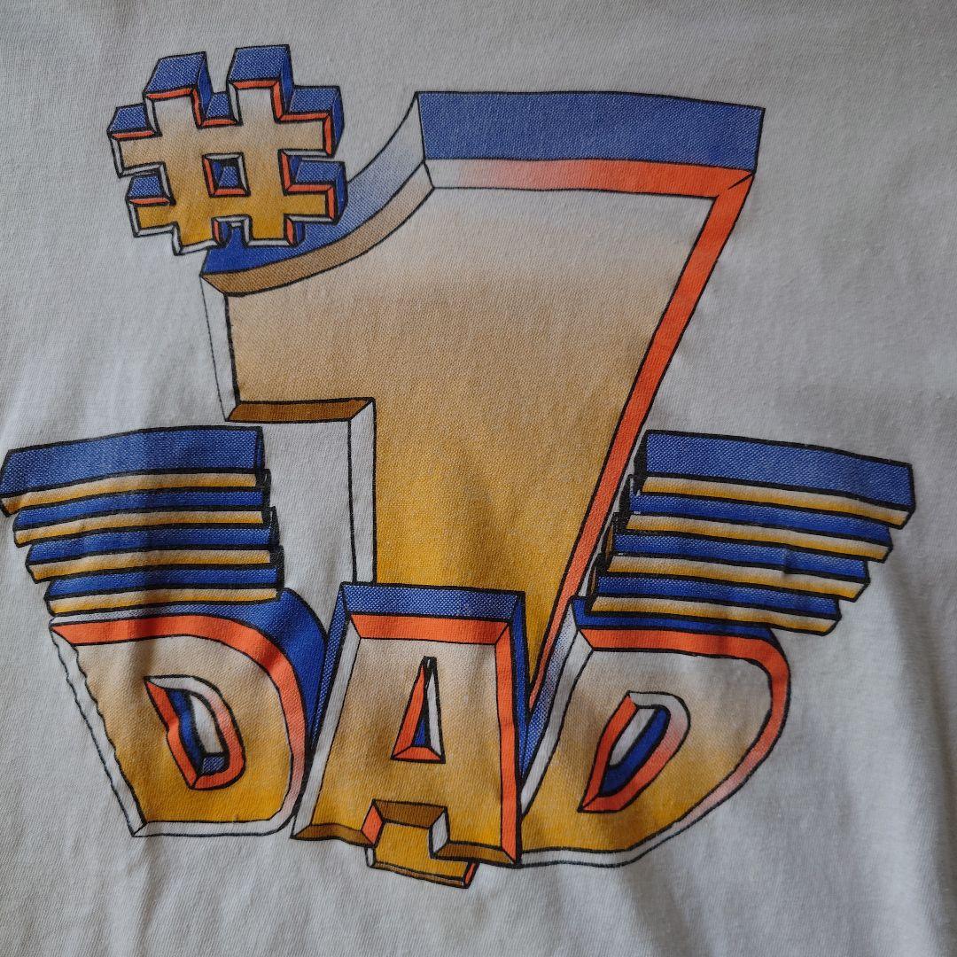 Used print tee DAD single L