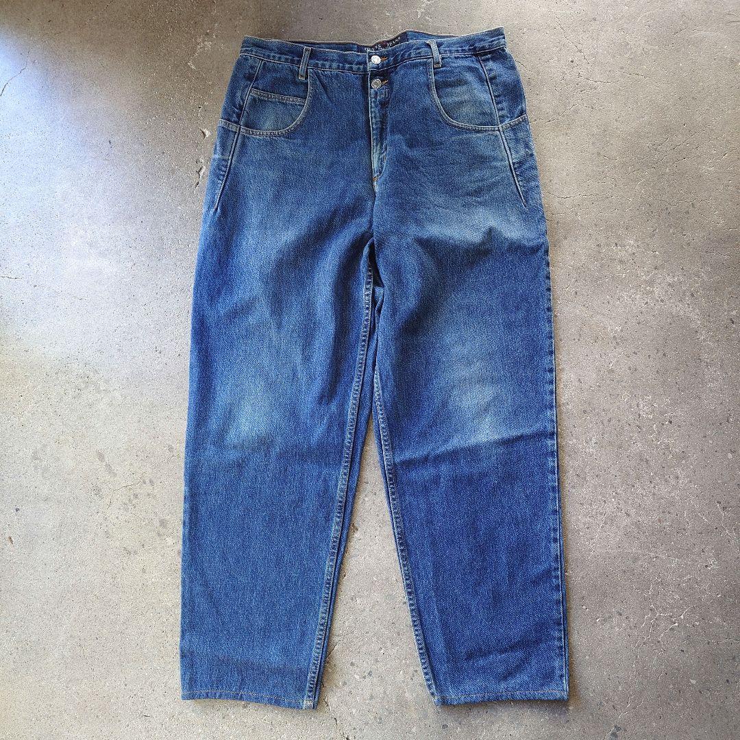 90's GUESS Baggy Jeans Made in USA W36 L34