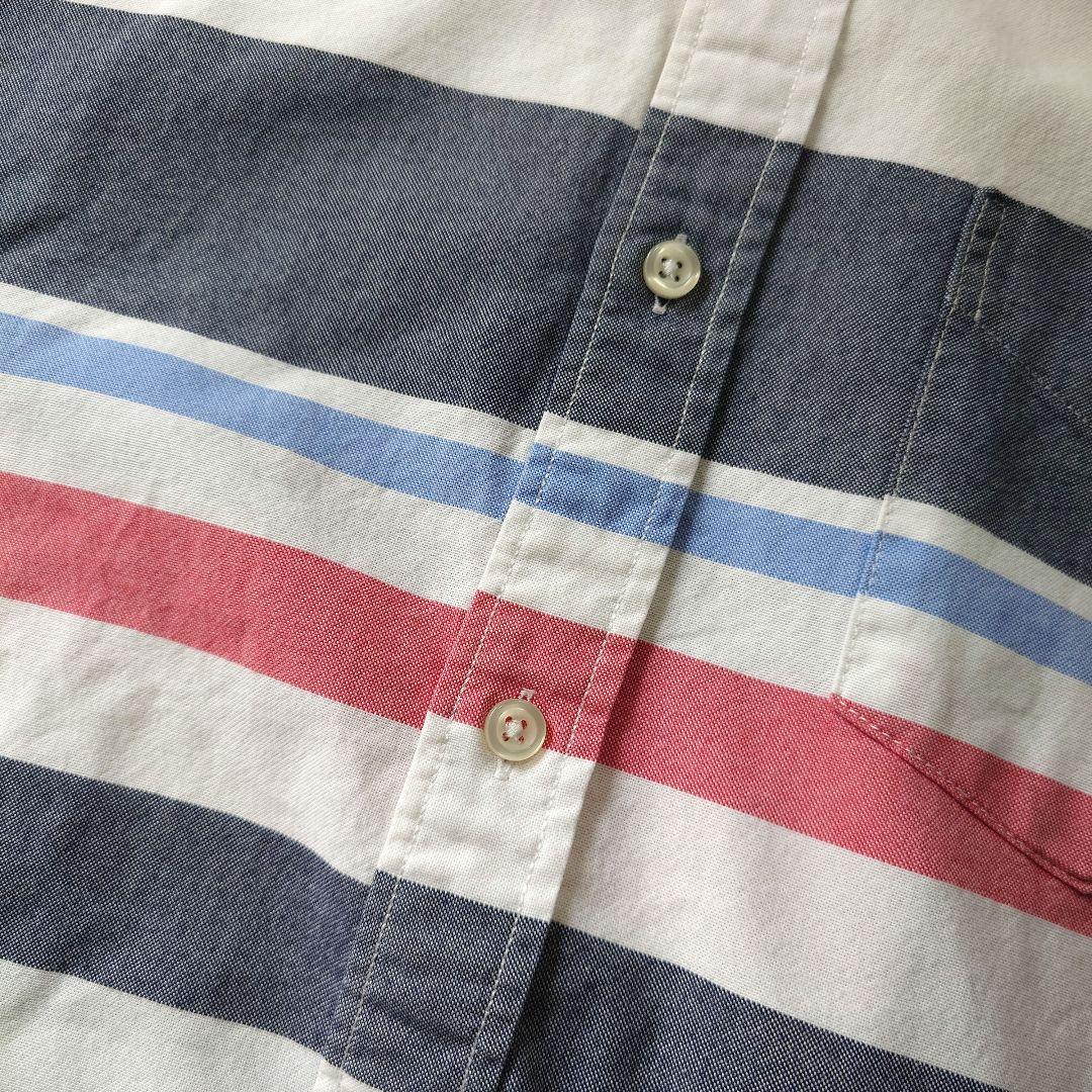 GAP BD wide border shirts L