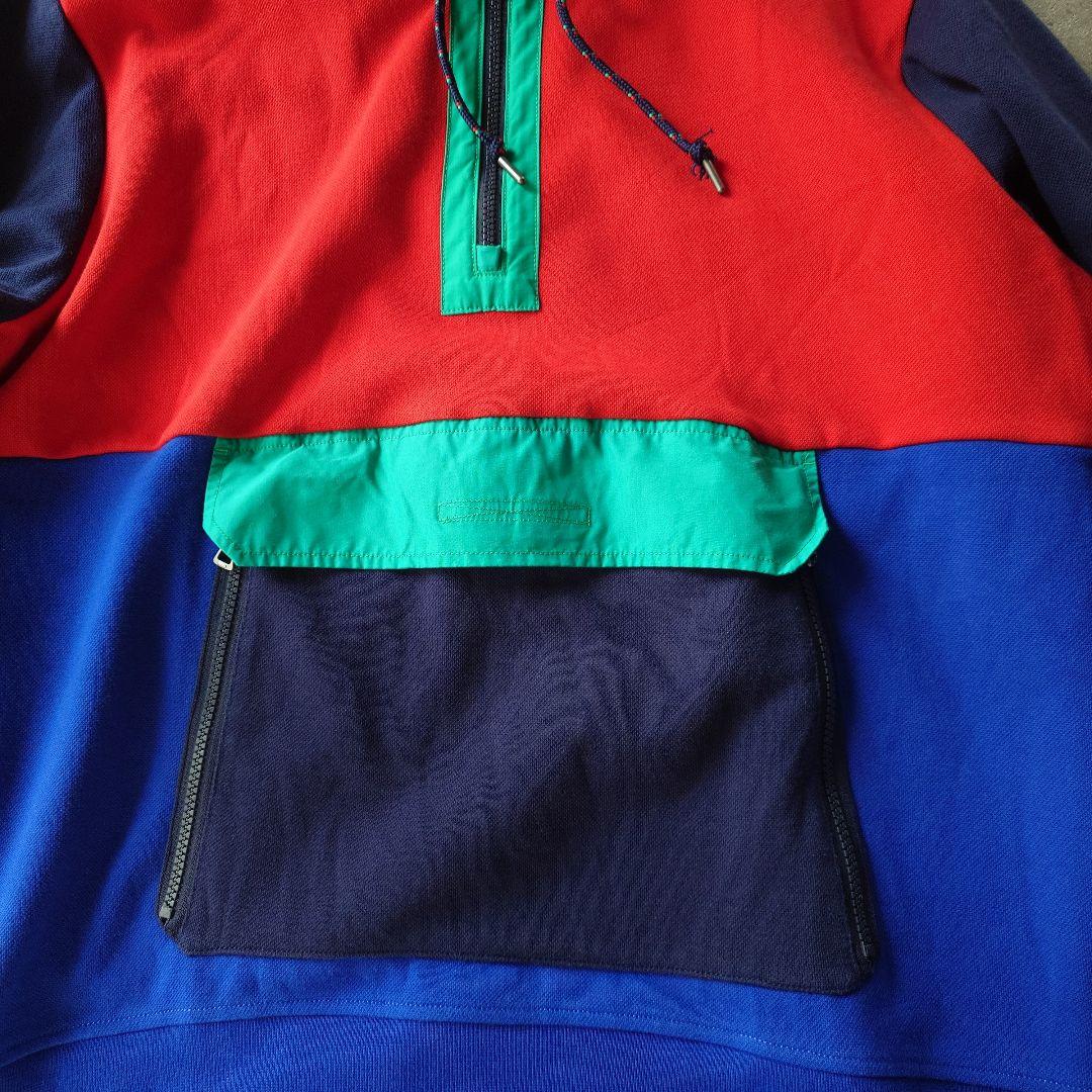 poloralphlauren multi color pullover sweat L