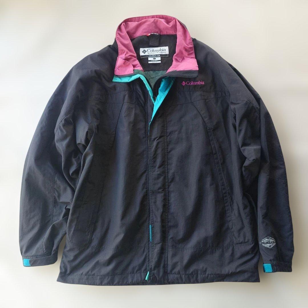 90s COLUMBIA nylon jacket L