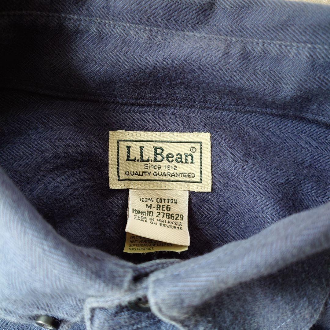 L.L.BEAN work shirts M エルエルビーン ワークシャツ M