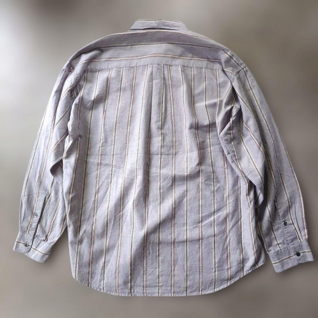 PERRYELLIS stripe sjirts L
