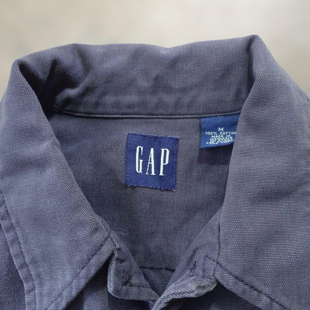 90s OLD GAP work cover all shirts M