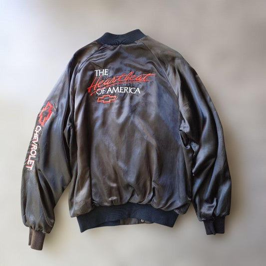 CHEVOROLET satin jacket