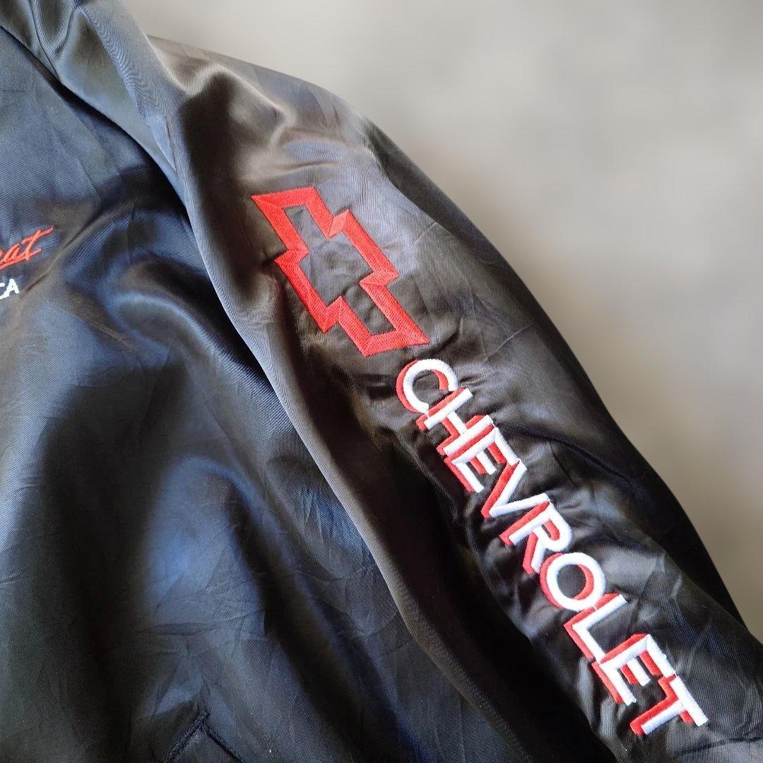 CHEVOROLET satin jacket