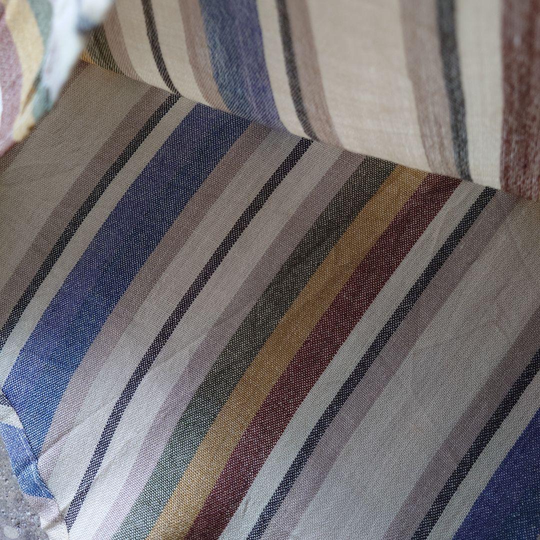 GOOUCH deadstock silk stripe shirts