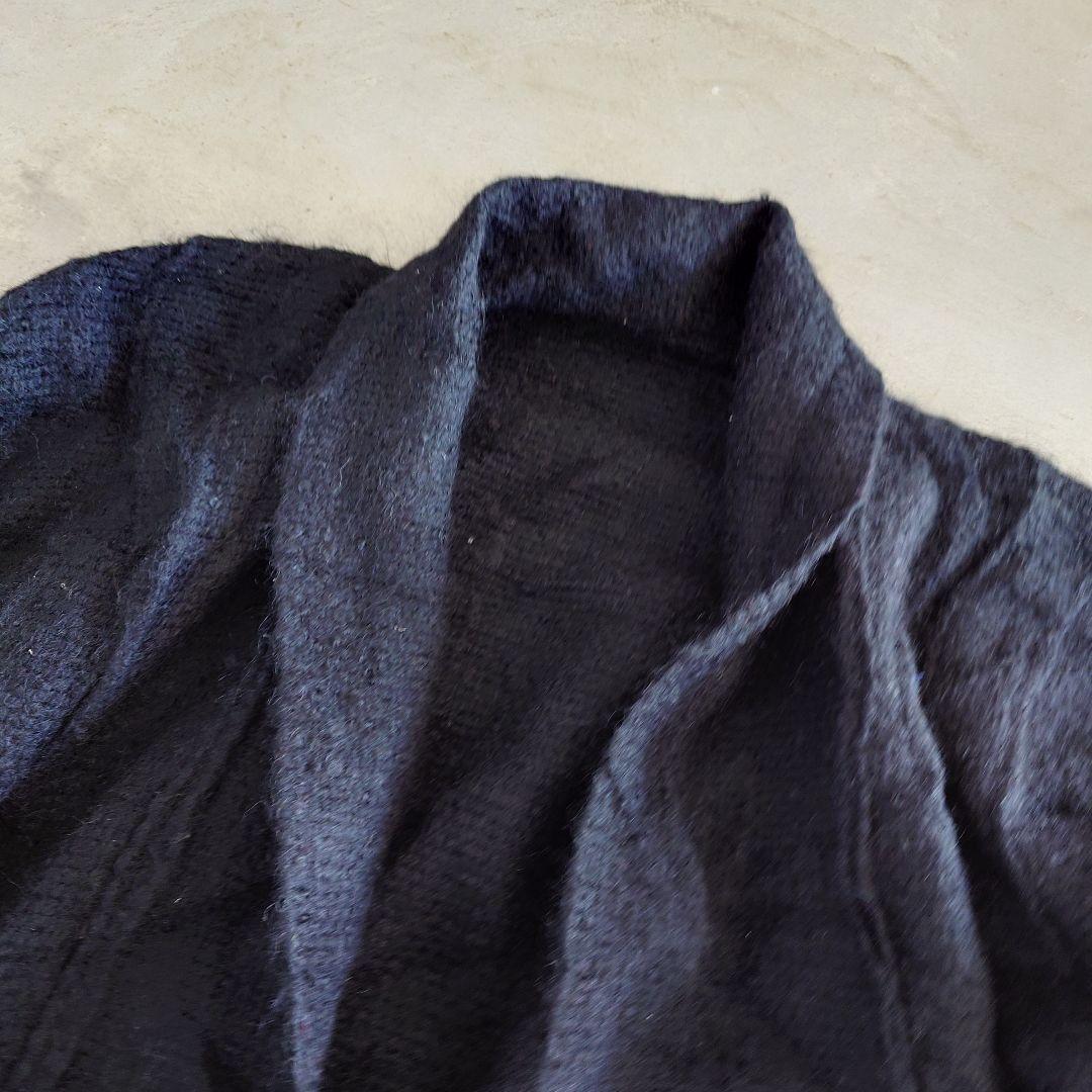 Used Shaggy Mohair Knit Coat 古着 ヘビーシャギーモヘア カーディガン キモノスリーブ ニットコート XL