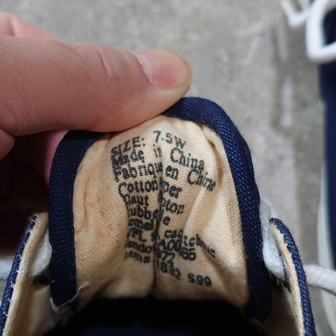 90's Deadstock EddieBauer Deck shoes 7.5inch 25.5cm