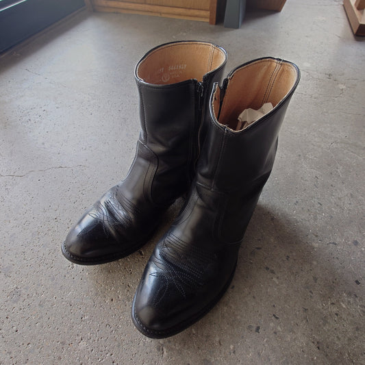 cowboy roper short boots sz 81/2 inch