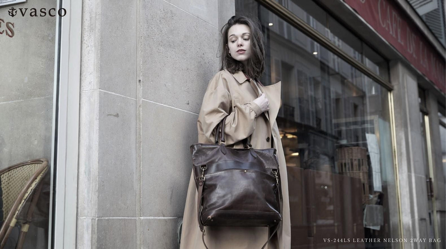 VASCO LEATHER NELSON 2WAY BAG