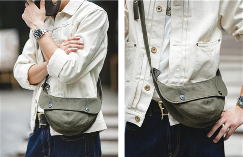 USN N1デッキ ミリタリーショルダーバッグ