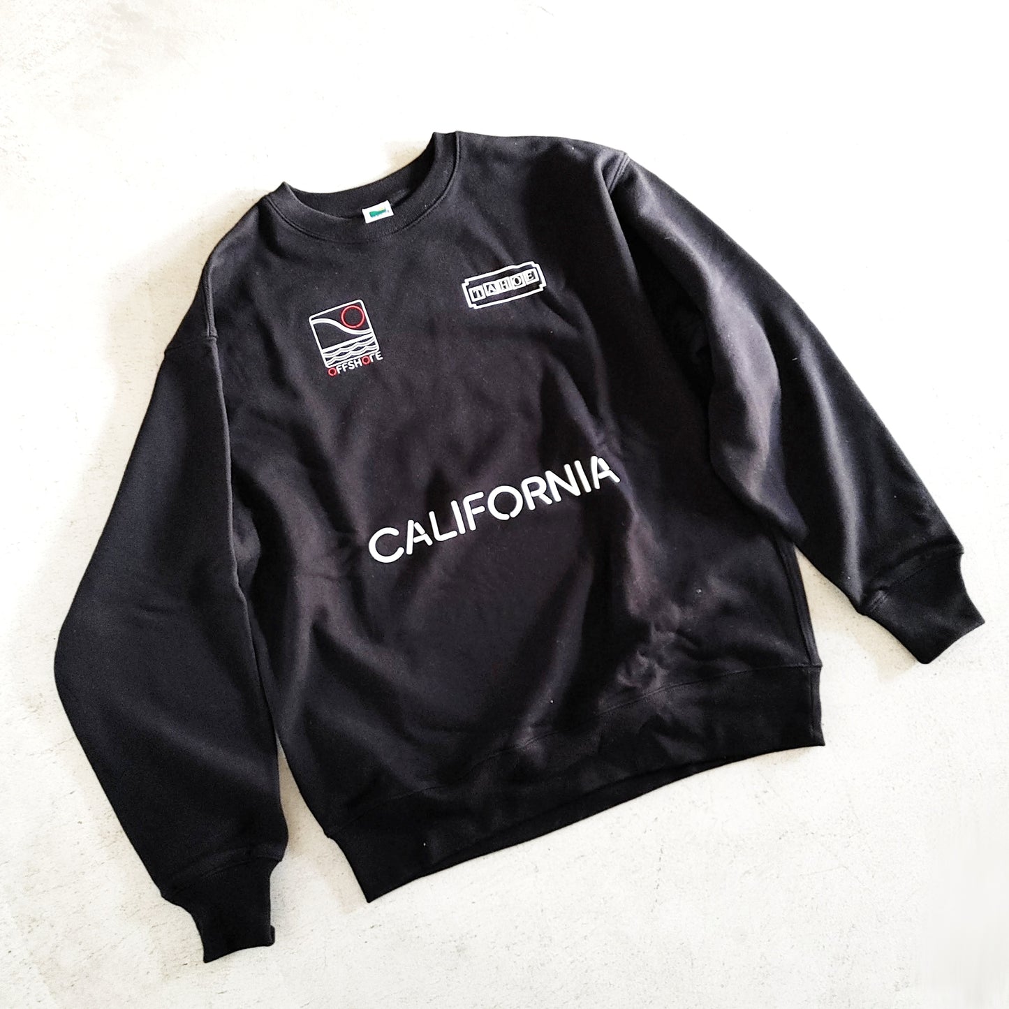 OFFSHORE×TAHOE CALIFORNIA SWEAT オフシュア スウェット コラボレーション