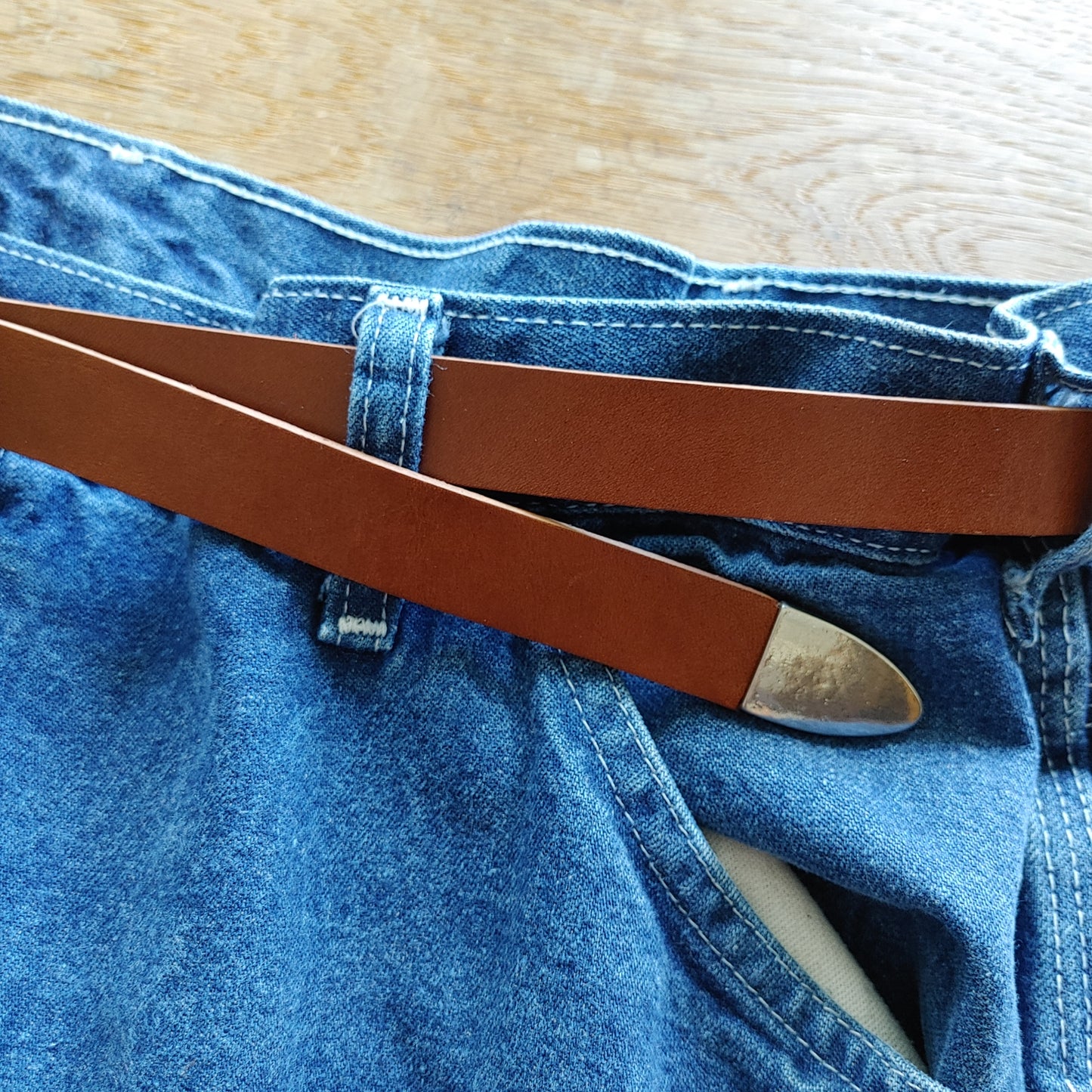 TAHOE Leather Western Belt Made in japan ウエスタンレザーベルト