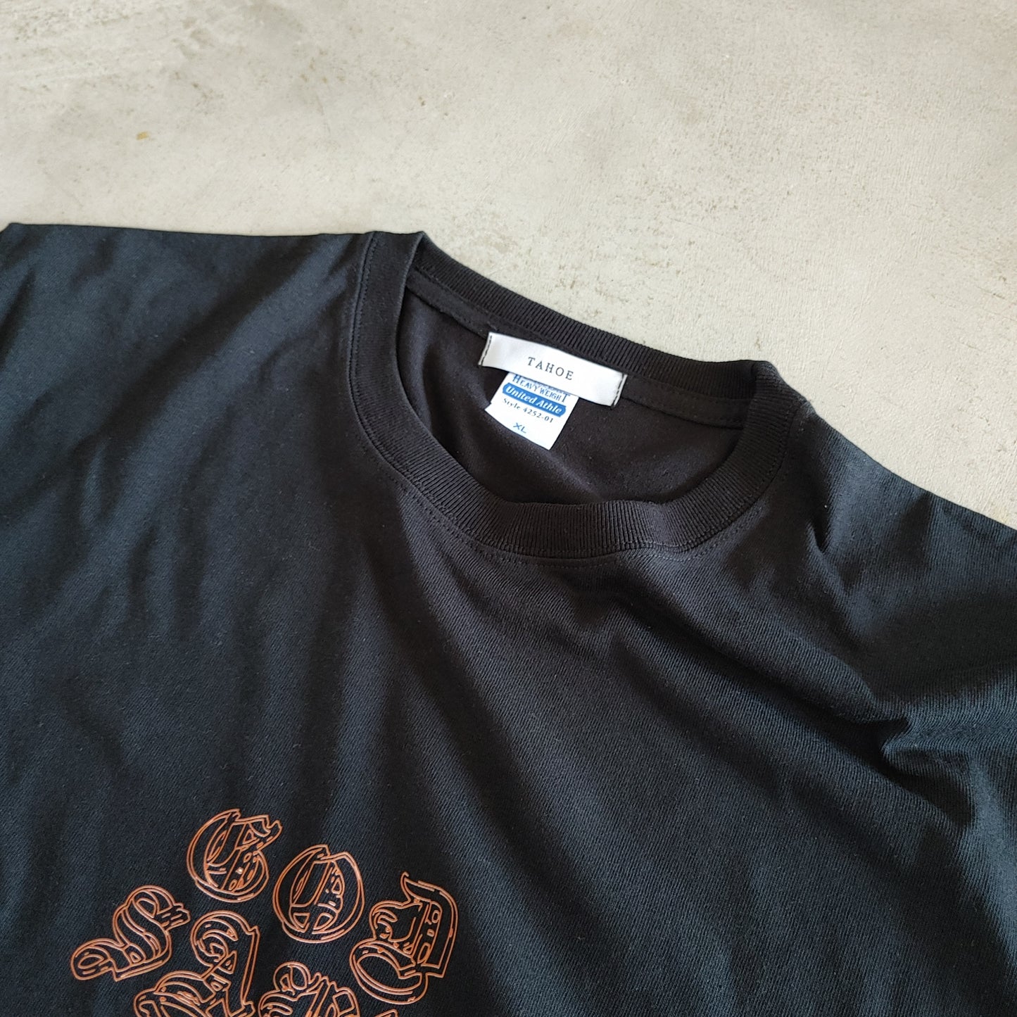 TAHOE Print tee GOD SAVE ...