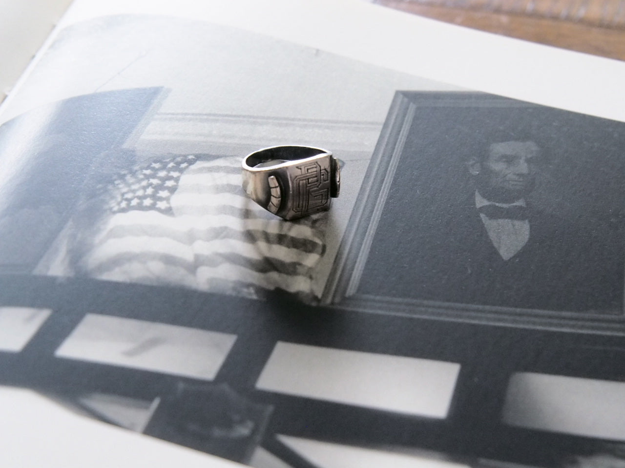 TAHOE Original SILVER RING "GATSBY"