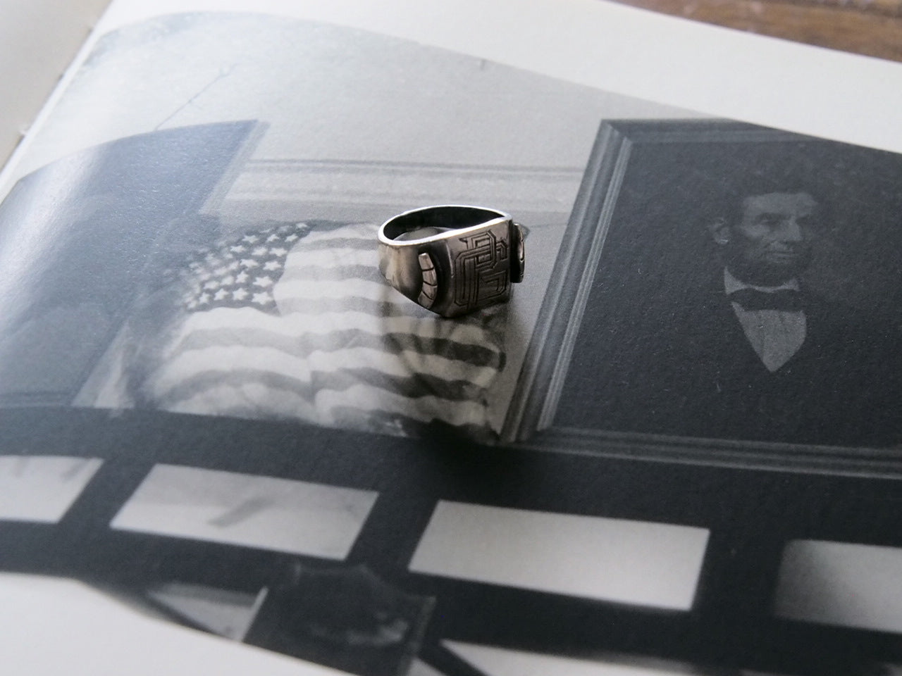 TAHOE Original SILVER RING "GATSBY"