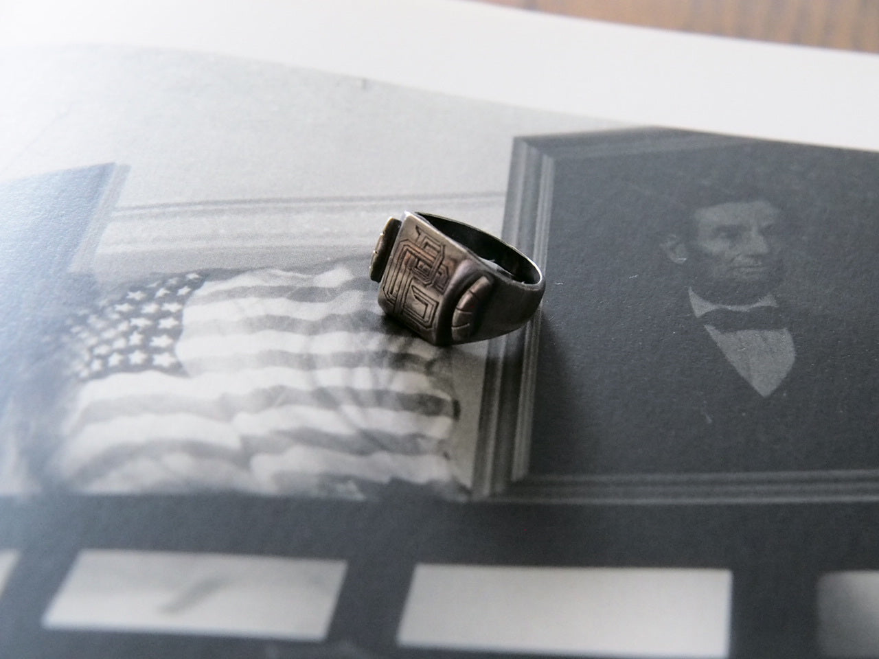 TAHOE Original SILVER RING "GATSBY"