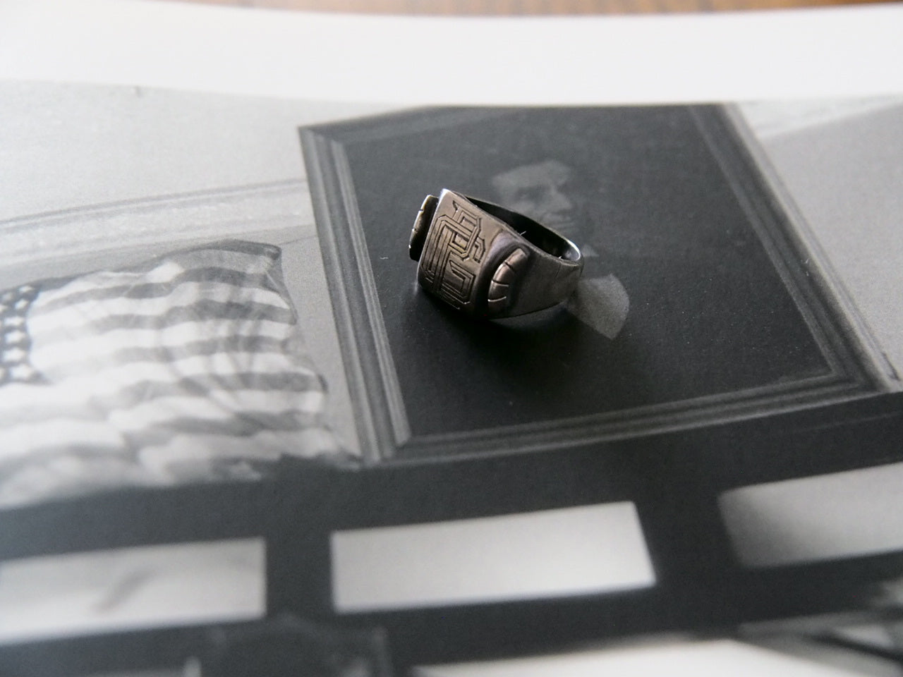 TAHOE Original SILVER RING "GATSBY"