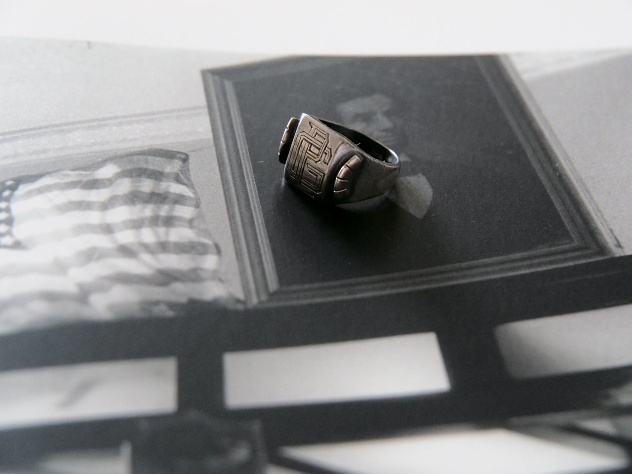 TAHOE Original SILVER RING "GATSBY"