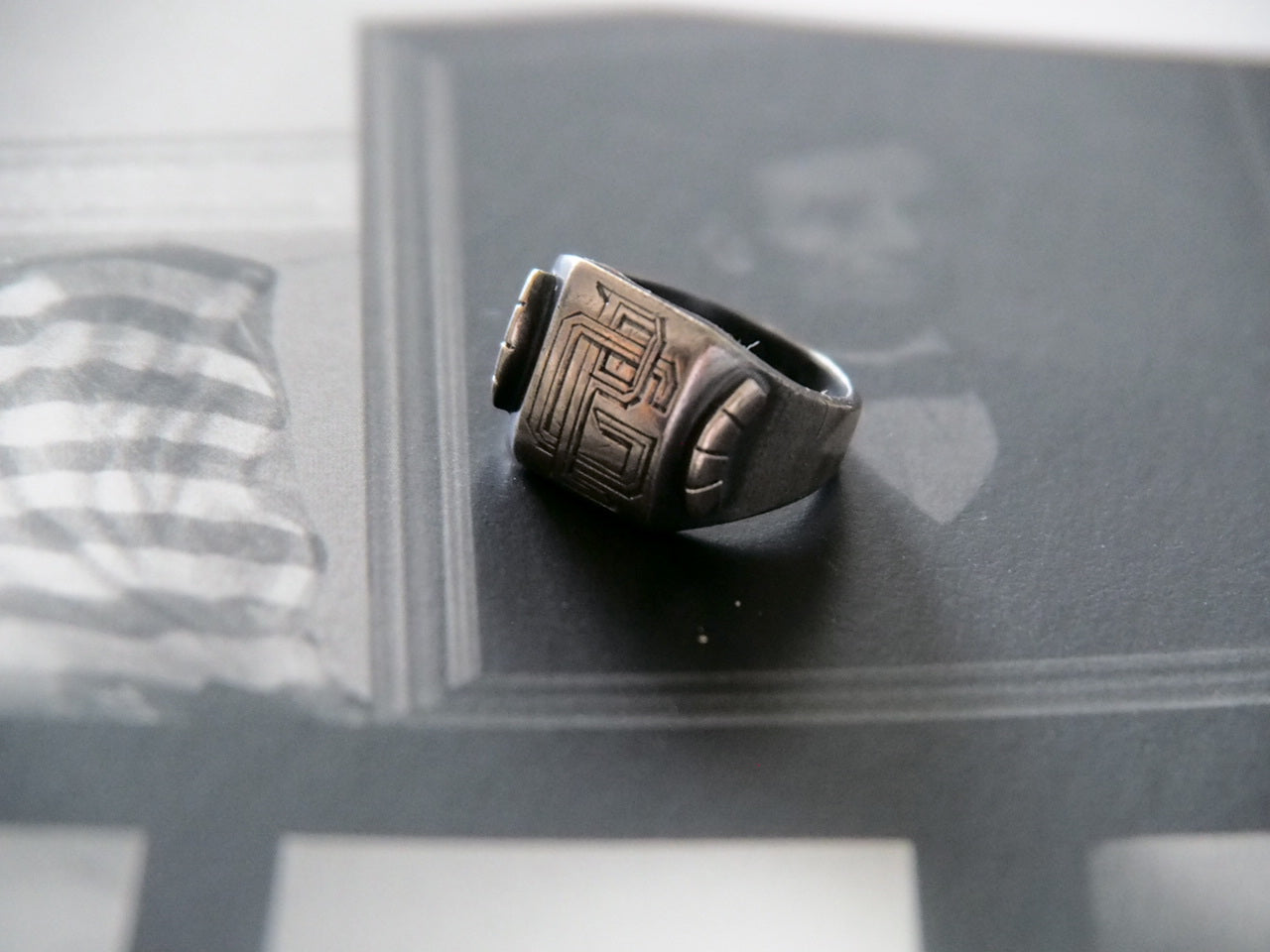 TAHOE Original SILVER RING "GATSBY"