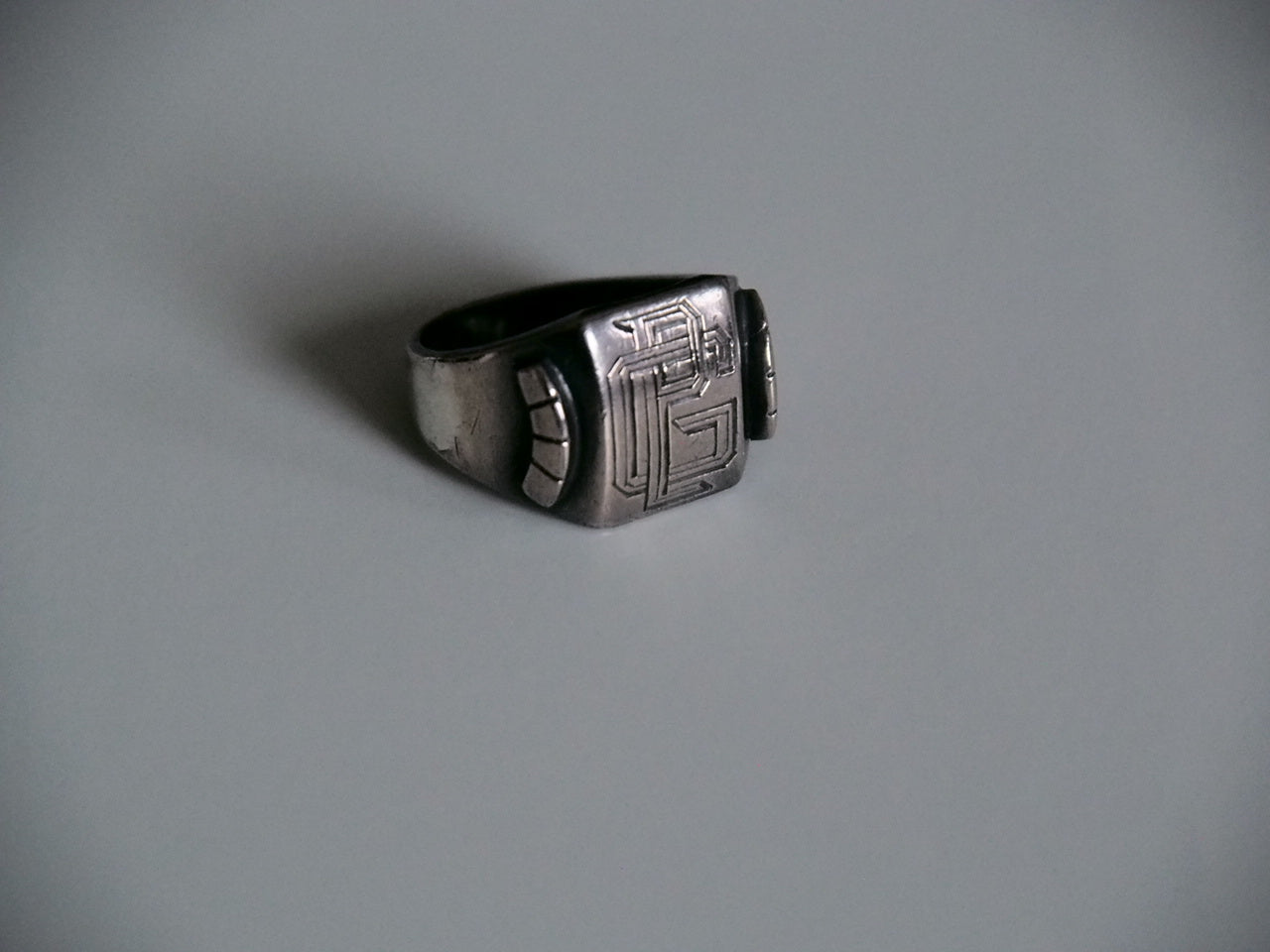 TAHOE Original SILVER RING "GATSBY"