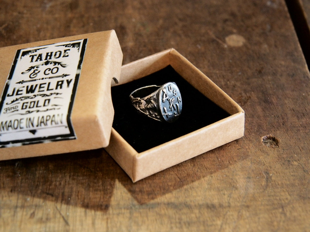 TAHOE Original Silver Ring”Connery"