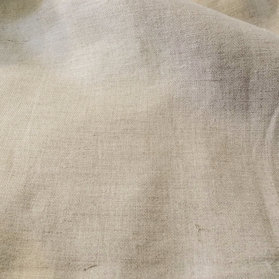 TAHOE LEATHER BOX BAG Blacksteer hide CANVAS LINEN