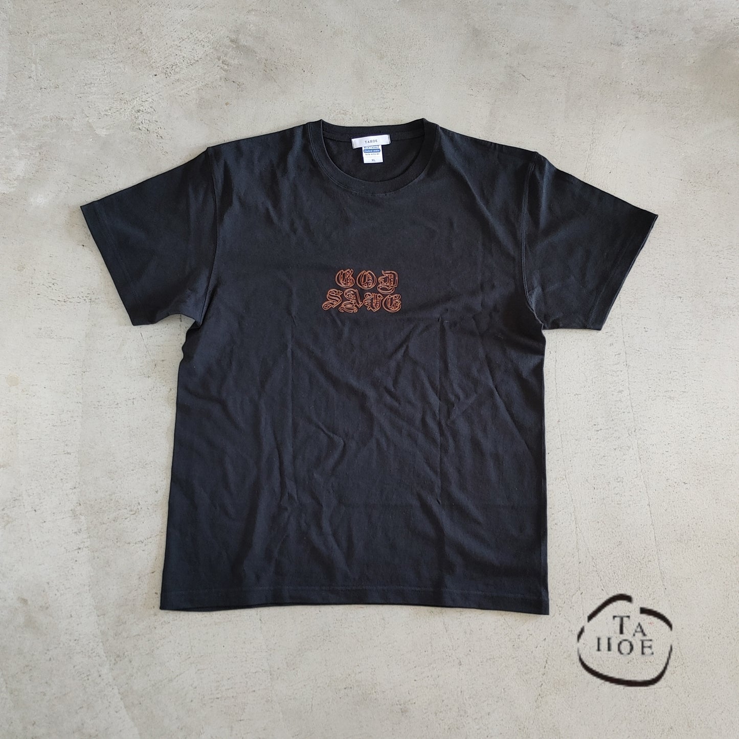 TAHOE Print tee GOD SAVE ...