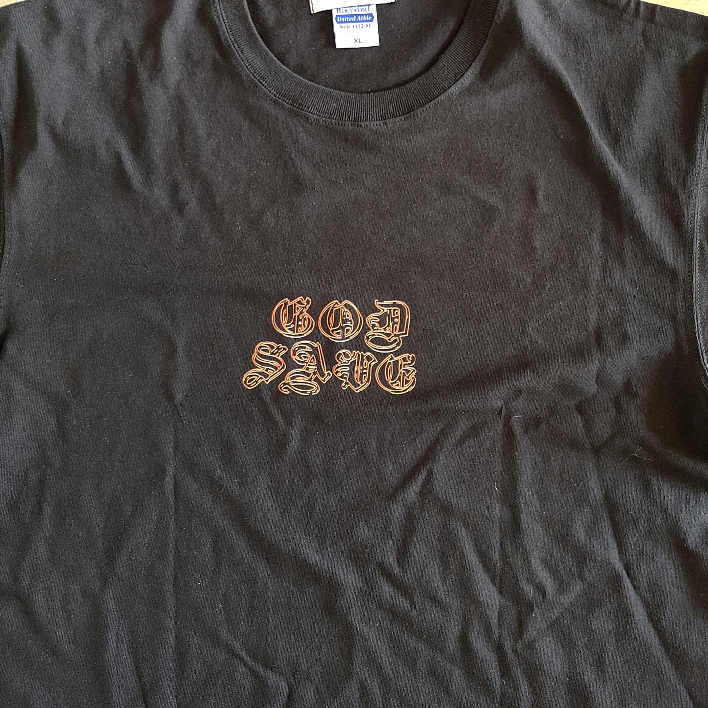 TAHOE Print tee GOD SAVE ...