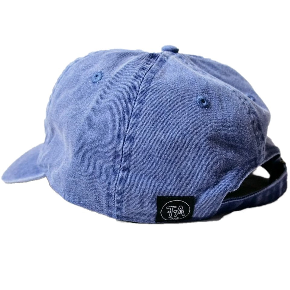 TAHOE Garment dye LOGO CAP Blue