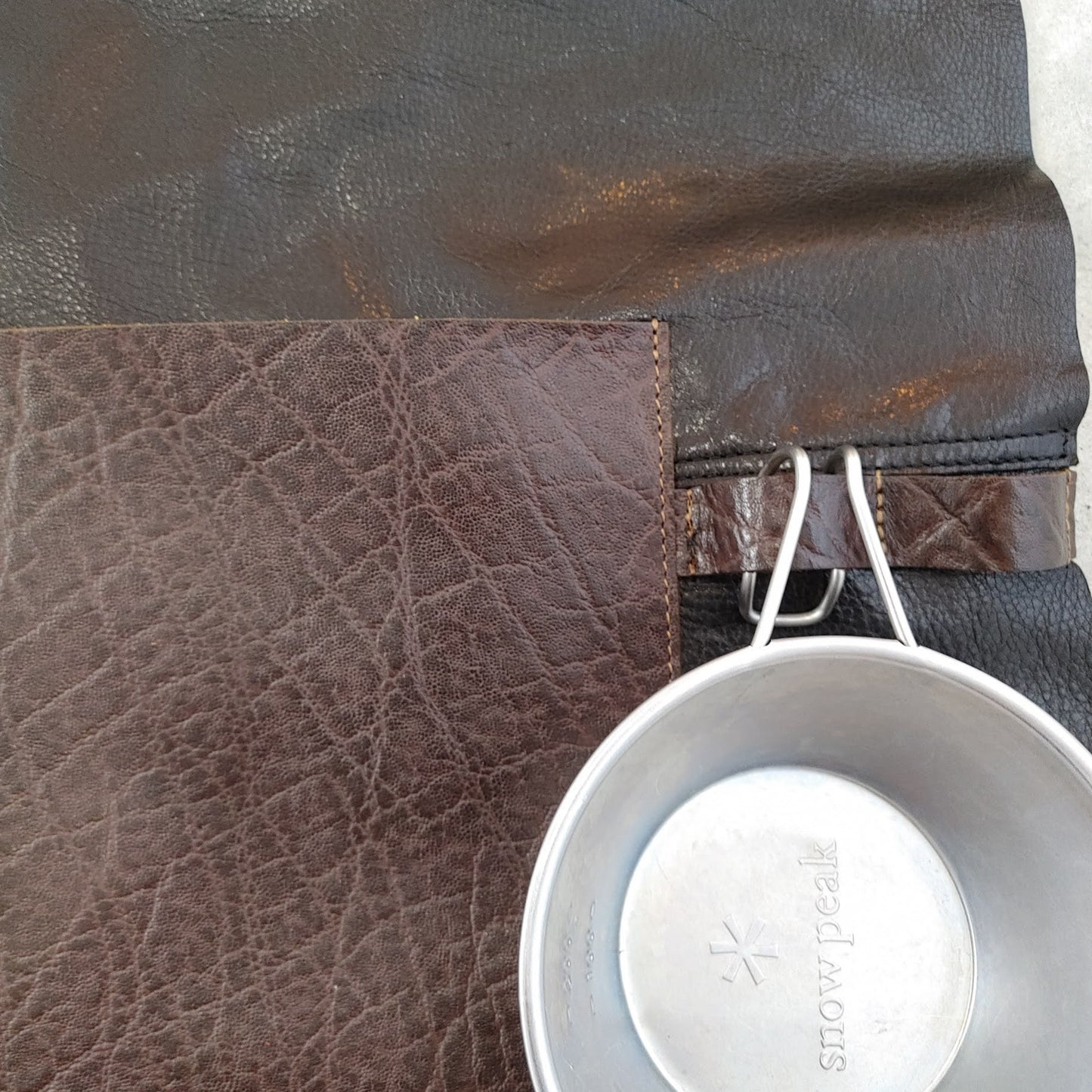 BY ME Leather Outdoor Apron アウトドアエプロン