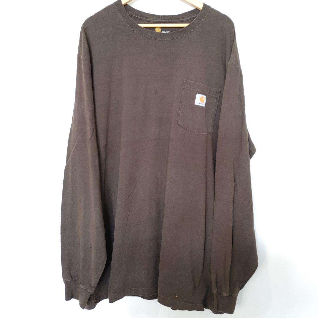 Crahartt LS Tee Used 2XL Bigsize カーハート ビックサイズ 長袖Tシャツ