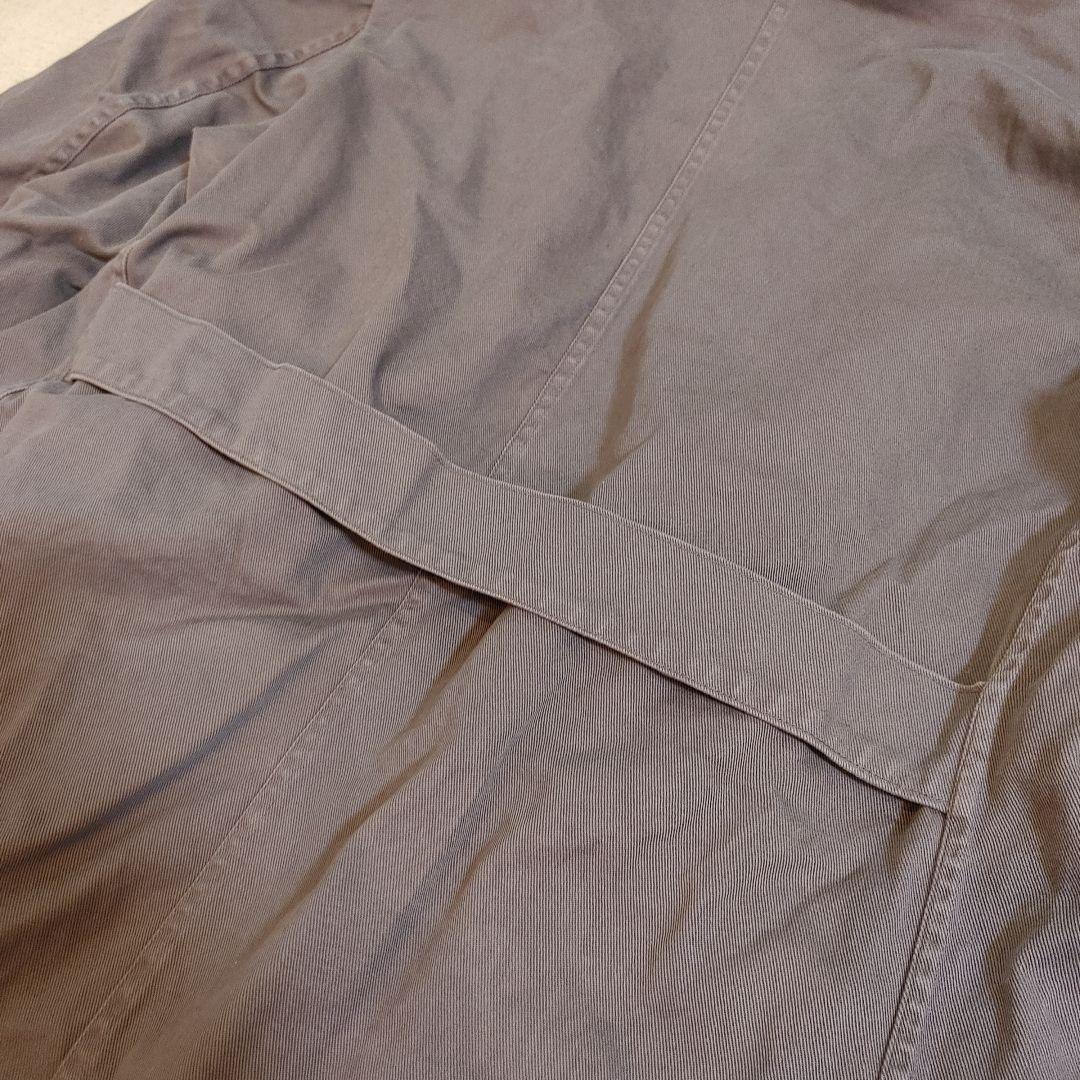 used euro long work coat L 古着 ユーロワークコート カバーオール L相当