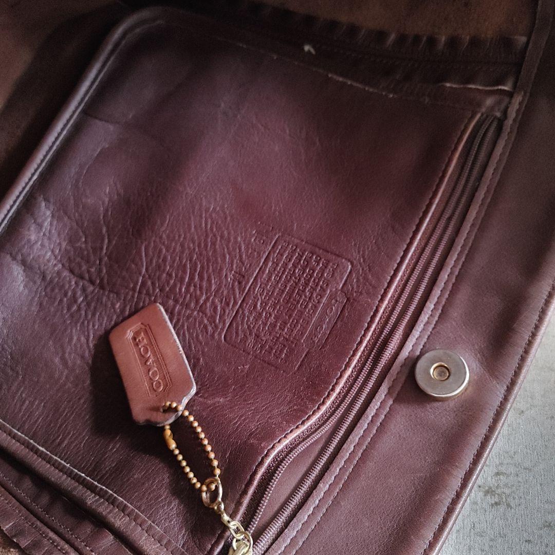 COACH LEATHER TOTEBAG コーチ レザートートバッグ 本皮